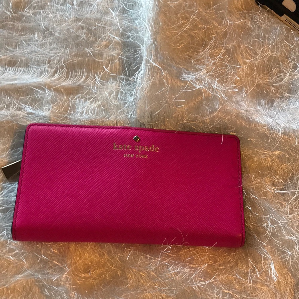 Hot Pink Kate Spade Wallet